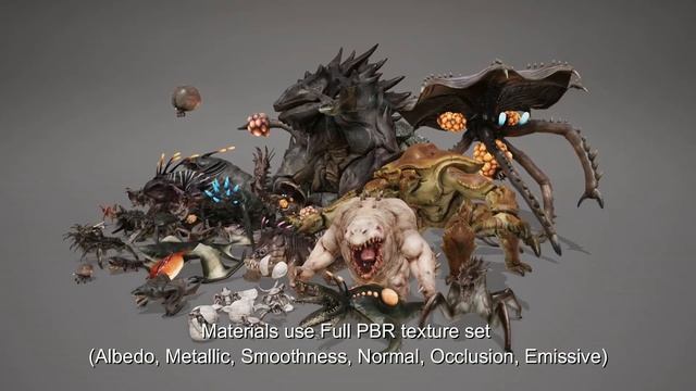 Monster Full Pack Vol 2 Showcase v1.0 смотреть онлайн