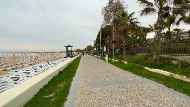 SIDE PALOMA PERISSIA / MÄRZ PROMENADE Und Strand. TÜRKEI #side #türkei