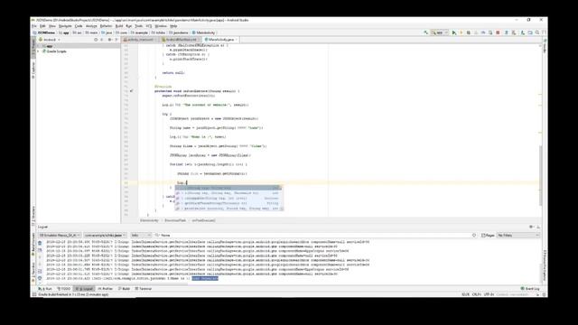 31- Android Tutorial - Processing JSON Data смотреть онлайн