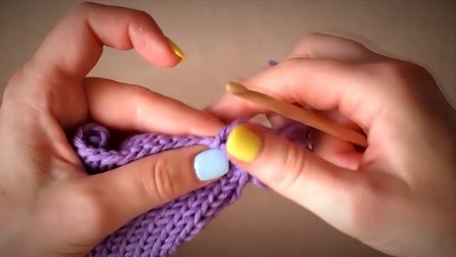 Бахрома по краю изделия/How to make fringes смотреть онлайн