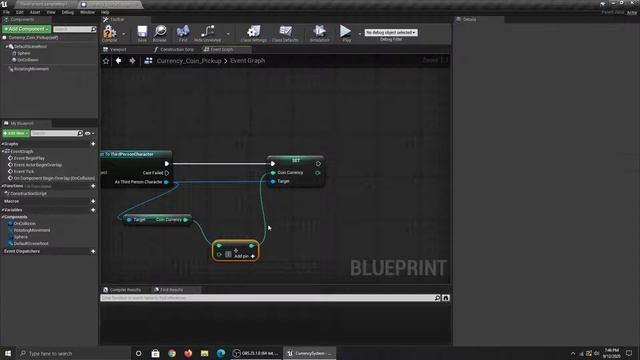 Unreal Engine 4 Currency / Money System Blueprint Tutorial