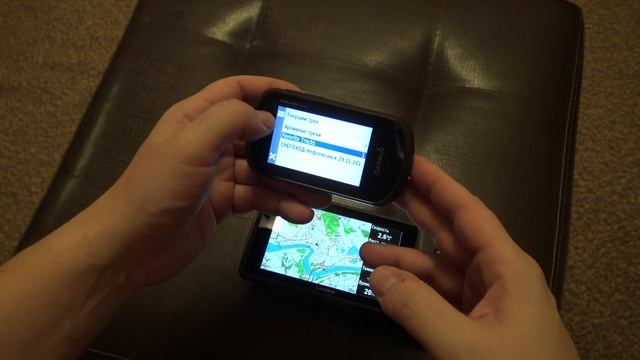 Передача данных (треки/точки/маршруты) между устройствами Garmin смотреть онлайн