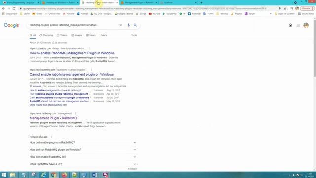 RabbitMQ installation on Windows and fast steps смотреть онлайн