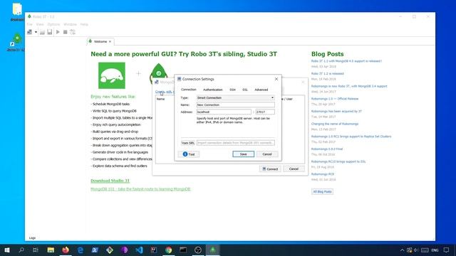 How to connect Robo 3T (Robomongo) to MongoDB Atlas (cloud mongoDB database) смотреть онлайн