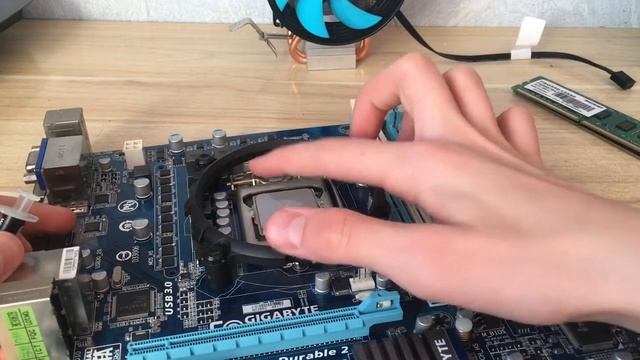 Как установить башенный кулер с переходным кольцом?/Инструкция