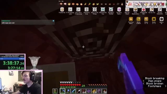The GRINDIEST Minecraft Speedrun World Record смотреть онлайн