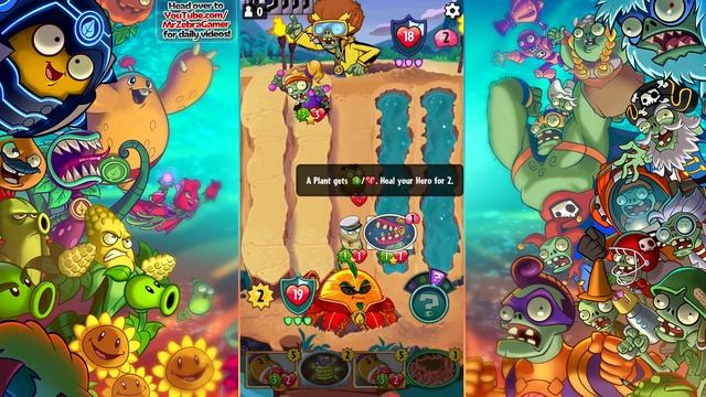 She Came from the Sea! - Plants vs. Zombies: Heroes Gameplay - Episode 56 смотреть онлайн