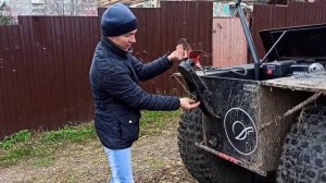Обзор вездехода GALA baby. Мини вездеход на колесах