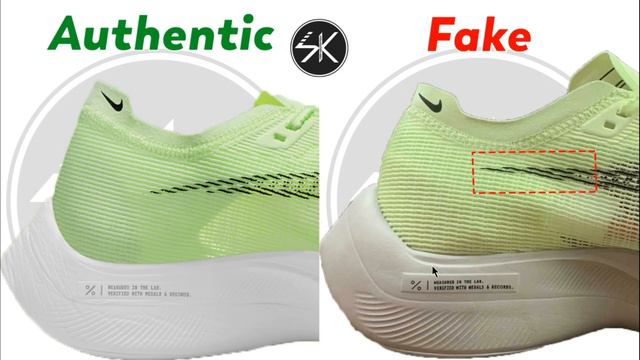 Nike ZoomX VAPORFLY NEXT% 2 Neon Lights REAL VS FAKE смотреть онлайн