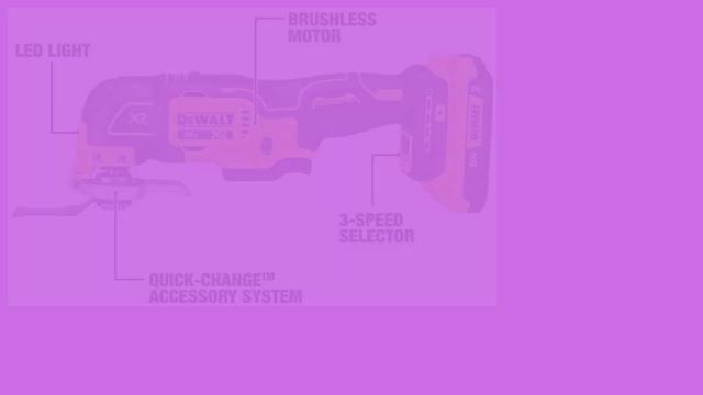 Best DEWALT 20V MAX XR Oscillating Multi Tool Kit, Variable Speed DCS356D1 смотреть онлайн