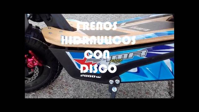 PATINETE 2000W IMR EVO ULTRA VIDEO Scooter VELOCIFERO MX MAD