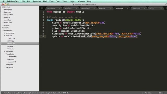 Django tutorial for beginners - 09 First Model смотреть онлайн