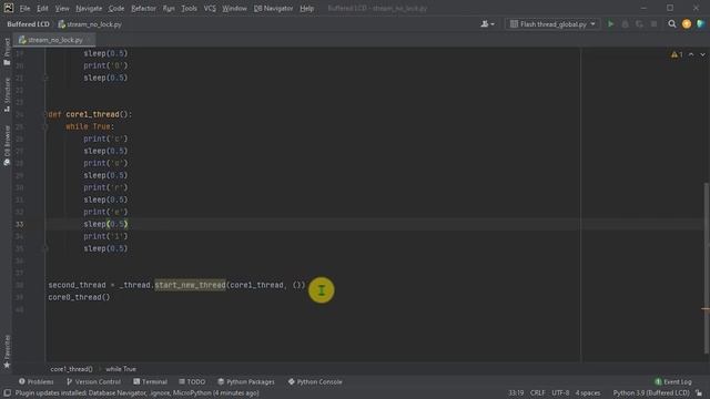 Multi Thread Coding on the Raspberry Pi Pico in MicroPython - Threads, Locks and problems! смотреть онлайн
