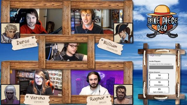 ONE PIECE D&D #43 | "Mannequin Madness" | Tekking101, Lost Pause, 2Spooky & Briggs смотреть онлайн