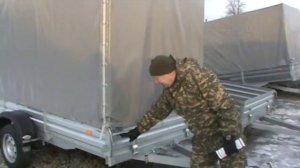 Прицеп для снегохода 817712 05 Тент Н1550 мм