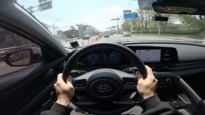 2020 Hyundai Avante CN7(Elantra) 1.6L NA, POV Drive / 아반떼 CN7 1인칭 주행