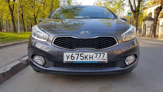 Неисправность ресницы (DRL) в фаре Kia Cee'd JD смотреть онлайн