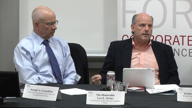 Rock Center | A Conversation with Leo Strine, Chief Justice of the Delaware Supreme Court смотреть онлайн