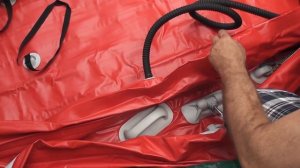 Распаковка лодки Азимут 330