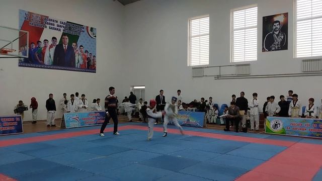 Тхэквондо кисми 2 дар вилояти Хатлон ш. Левакант 18 февраля 2023 смотреть онлайн