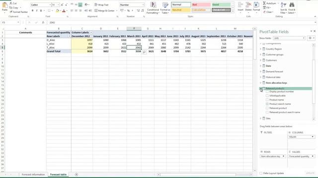 Microsoft Dynamics AX: Demand Forecasting Demo - Baseline forecast смотреть онлайн