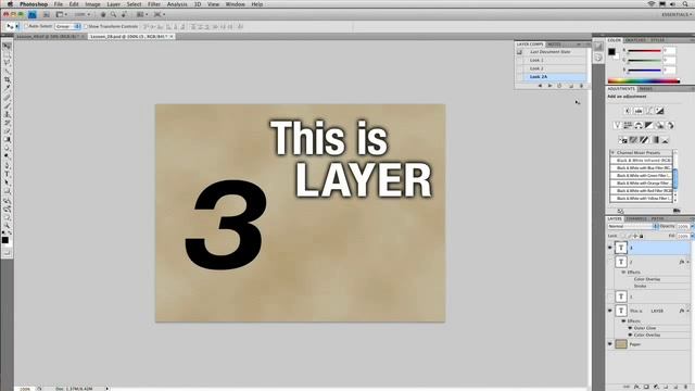 155 Understanding Adobe Photoshop - Layer Comps смотреть онлайн