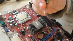 Замена конденсаторов на материнской плате своими руками | CompTV