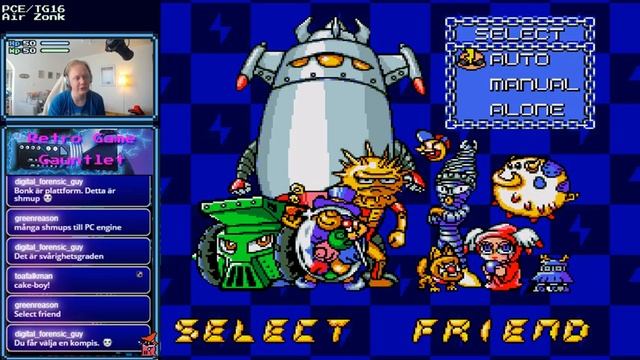 Retro Game Gauntlet [Part: 37] - PCE - Air Zonk смотреть онлайн