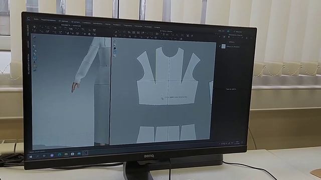 #clo3d работа с вытачками