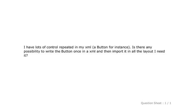 Android : import xml into another xml смотреть онлайн