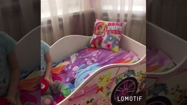 Отзыв о детской кровати-машинке "Фея" мебельной фабрики "Бельмарко" смотреть онлайн
