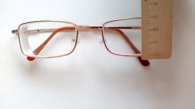 Очки для коррекции зрения, классическая металлическая оправа, вставка по рецепту смотреть онлайн