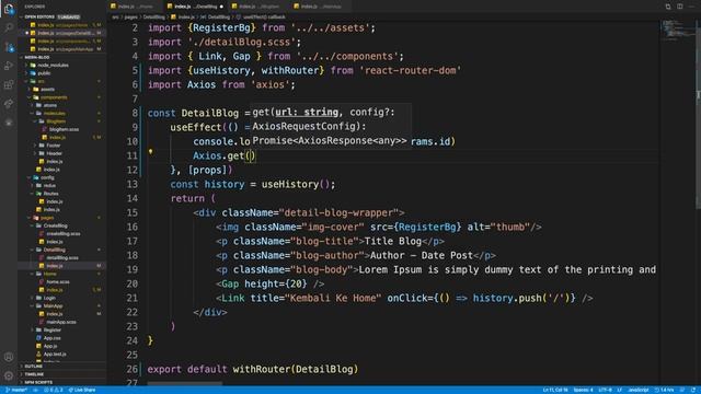 51 - Integrasi Detail Blog Post dengan unique ID смотреть онлайн