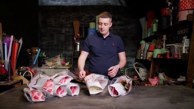 GFG | ЦВЕТЫ ОПТОМ. Роза пионовидная, микс, 40 см •Плантация Subati • Кения смотреть онлайн