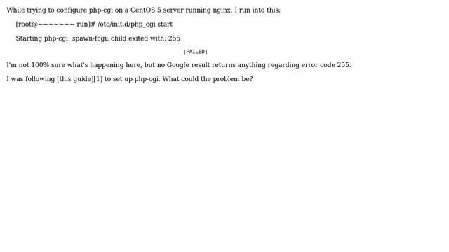 DevOps & SysAdmins: PHP-CGI Not working on CentOS 5? (2 Solutions!!) смотреть онлайн