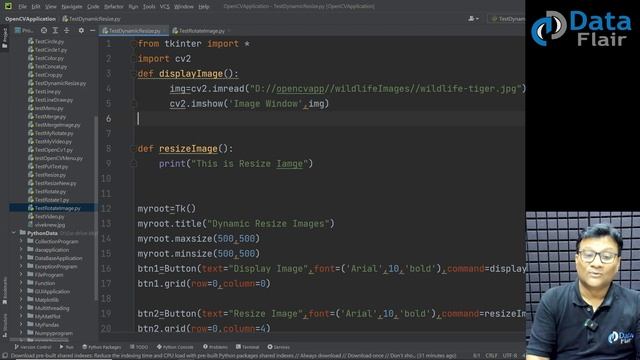 OpenCV Practical - How to Dynamically Resize Image in OpenCV using Tkinter | OpenCV Tutorials Hindi смотреть онлайн