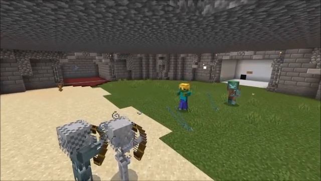 SKELETONS VS ZOMBIES | MINECRAFT смотреть онлайн