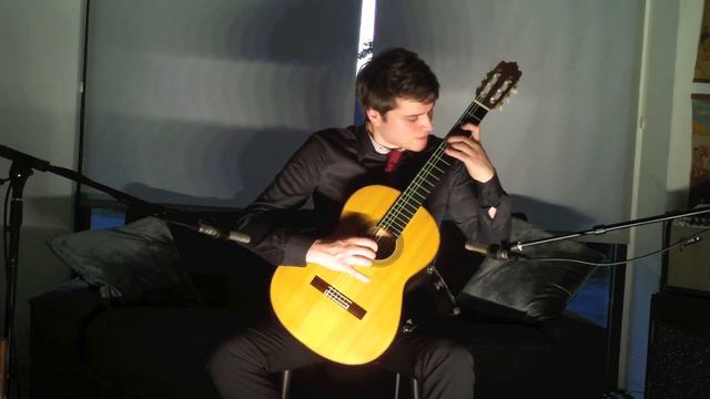 Cello suite 1 bwv 1007 for guitar (original tonality arrangement) смотреть онлайн