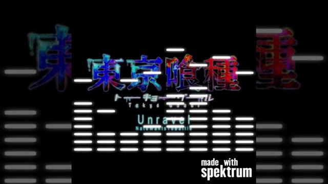 Unravel from Tokyo ghoul (English) смотреть онлайн