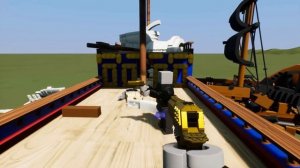 ВЫЖИВАНИЕ ПИРАТА В BRICK RIGS! 1 СЕРИЯ! АБОРДАЖ КОРАБЛЯ И БИТВА ПРОТИВ ОГРОМНОГО ГАЛЕОНА В БРИК РИГ