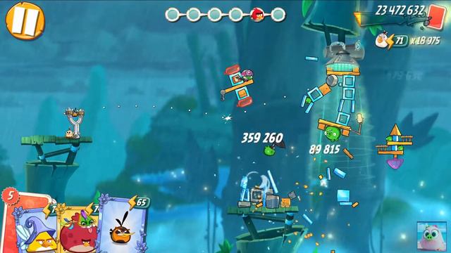 Angry Birds 2. Level/Уровни 516-520 + БОСС. смотреть онлайн