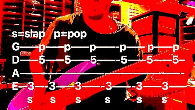 Eminem without me bass tab (slap bass) смотреть онлайн