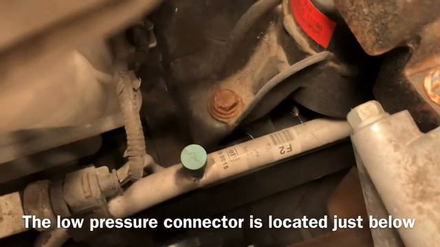 Kia Picanto Air-conditioning Refill Pipe Location ￼ смотреть онлайн