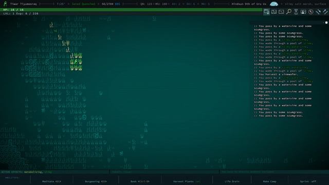 Caves of Qud -- Episode 1: A Burgeoning Start -- Plant Pilgrim смотреть онлайн