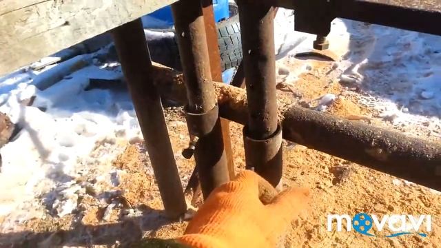 Самодельная мини-пилорама . смотреть онлайн