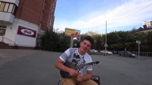 Тюмень. Супер игра на домре. Уличный музыкант