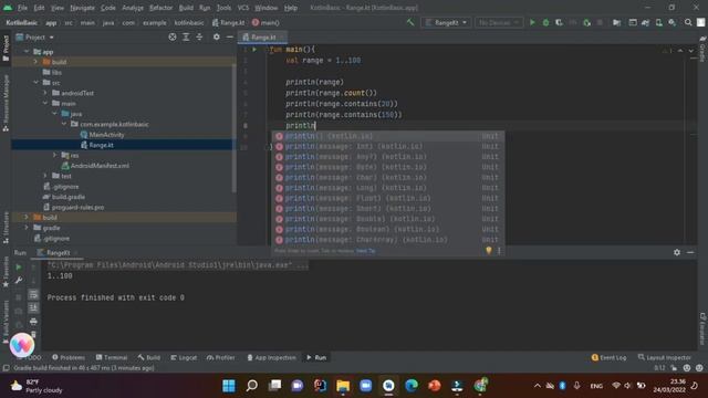 Data Range in Kotlin basic смотреть онлайн