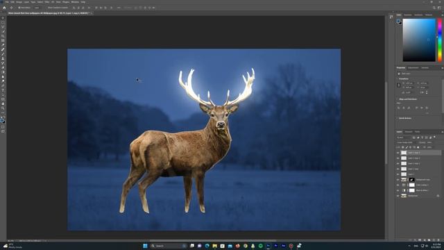 Glow Effect - Photoshop Tutorial смотреть онлайн