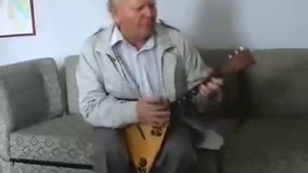 Russian Balalaika balalayka demonstration by real master
