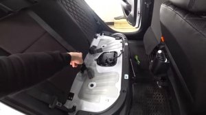 Чехлы на Киа Рио Х Лайн Динас ромб. Установка и обзор чехлов Dinas на Kia Rio X line/